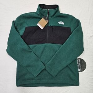 The North Face Gordon Lyons 1/2 Zip Jacket Fleece Evergreen Men's Size Medium